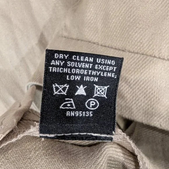 LAFAYETTE 148 100% Linen Wide Leg Pants 16 Tan Sand Women's - Picture 7 of 8